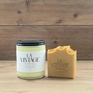 Turmeric Manuka Honey Soap and Body Butter Bundle - Self Care Bundle
